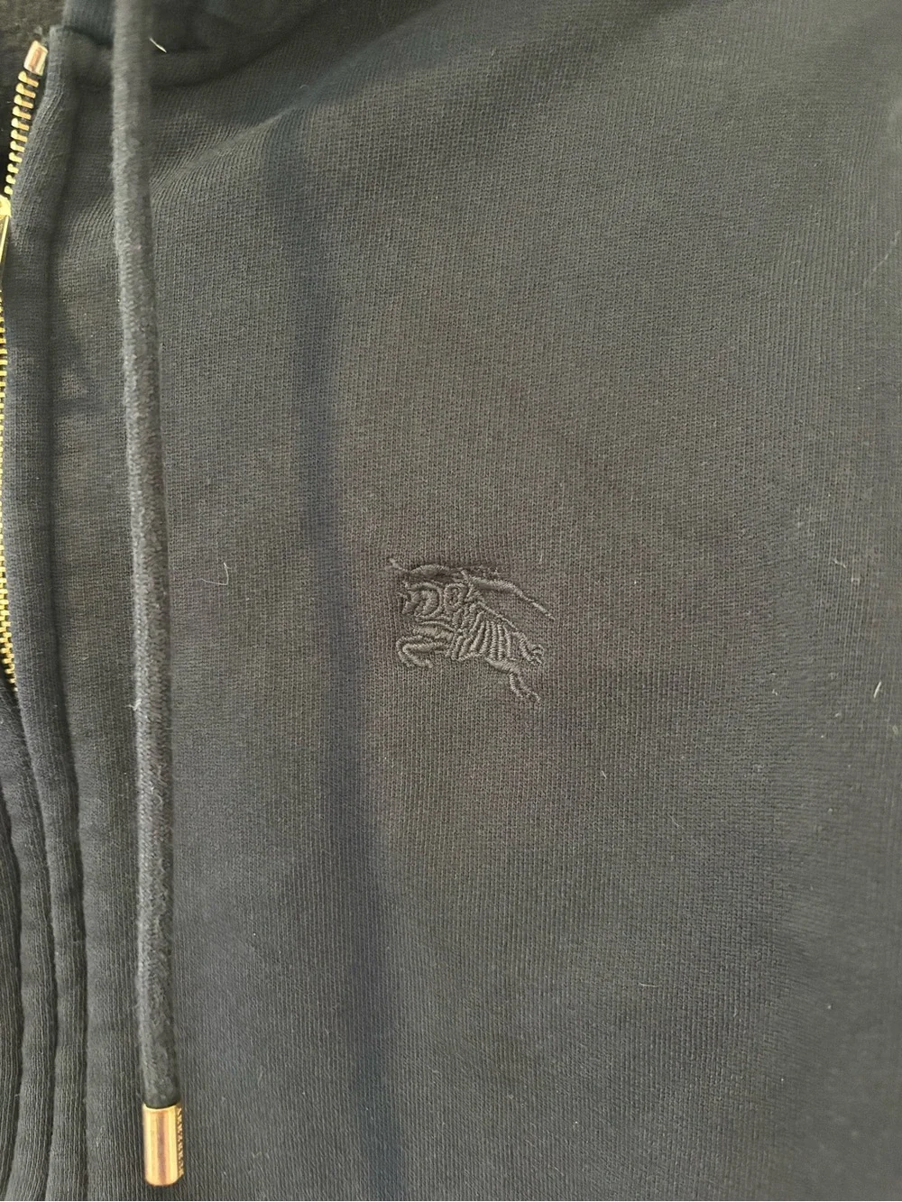 Burberry Clarendon Zip Up Hoodie XS
